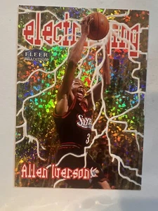 1998 Fleer Tradition Electrifying Allen Iverson 5 of 10 NM/MINT HOF - Bild 1 von 2