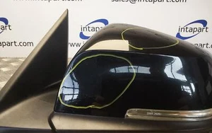 LEFT DOOR MIRROR BMW 3 SERIES F30/F31 2017 BLACK 668 - Picture 1 of 8
