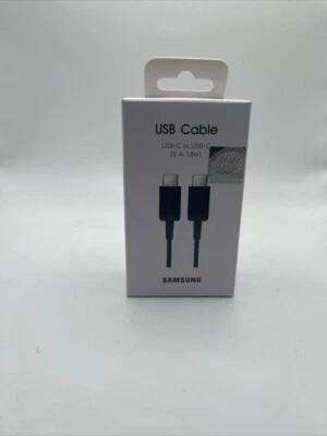 OEM Samsung USB-C to USB-C Fast Charge Cable Charging Cord Type Charger - NEW - Image 1 of 4