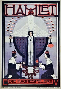 Hamlet Edie Haghe Spelers Decorative Poster. Home Graphic Art Design. 3880 - Picture 1 of 1