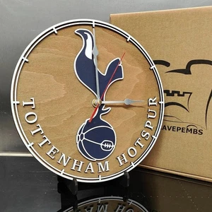 Spurs Style Retro Wall Clock – Home, Man Cave, Workshop – Unique Gift - Picture 1 of 1