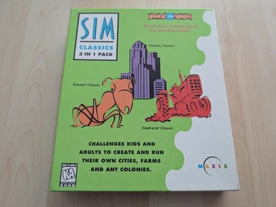 Sim Classics - 3 in 1 Pack - Maxis - Big Box - Bild 1 von 2