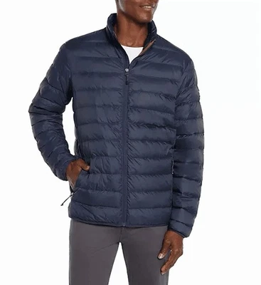 Chaqueta Empacable Eddie Bauer Para Hombres Ligera Repelente al Agua 650 Plumón Azul Grande Foto 1 de 4