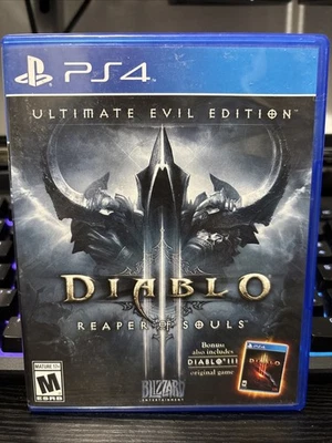 Diablo III: Ultimate Evil Edition (Playstation 4, 2014) CIB Fast Shipping - Image 1 of 4