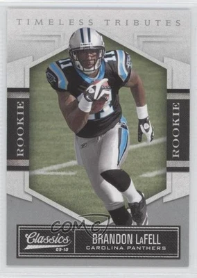 2010 Panini Classics Timeless Tributes Silver /100 Brandon LaFell #113 Rookie RC - Image 1 of 2