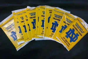 University of Notre Dame 1st Edition Trading Card 11 Pack Lot New Sealed Vintage - Bild 1 von 7
