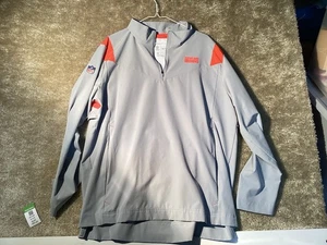 Cleveland Browns Jacke Herren XL grau 1/4 Zip Fußball Dri Fit Nike - Bild 1 von 5