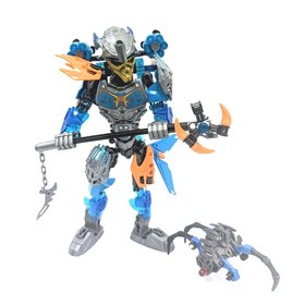 Lego Bionicle Gali Uniter of Water 71307 And Akida (No Blue Mask, Incomplete)