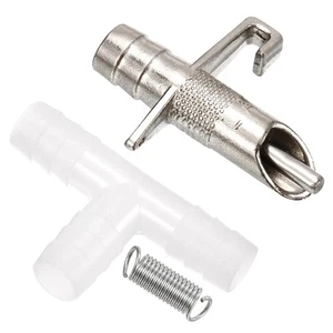 50Pcs Rabbit Waterer Automatic Poultry Nipple Drinker Feeder 29x9mm White。 - Bild 1 von 5