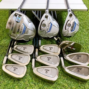 TaylorMade SLDR 360 Men's Golf Club Set 12pcs Regular Right-handed From Japan - Picture 1 of 17