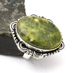 Stichtite Jasper Gemstone Ethnic Handmade Ring Jewelry Gift US Size-7 AR 26281 - Picture 1 of 1