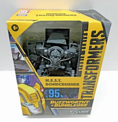 Transformers Studio Series N.E.S.T. Bonecrusher 95 Buzzworthy Bumblebee (F7116) - Image 1 of 3