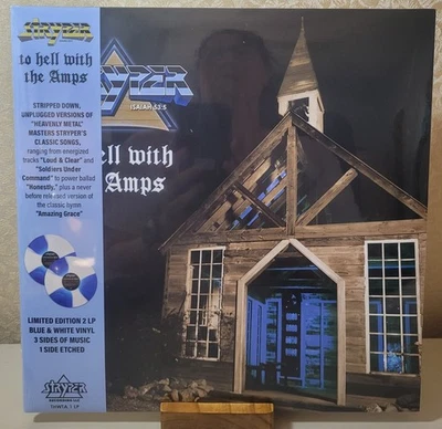 To Hell with the Amps-Blue White by Stryper (Sealed & New) - Image 1 of 2