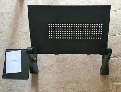 Faltbar 360° Laptoptisch, Laptop Ständer, Notebooktisch, Betttisch,Laptophalter - Bild 1 von 4