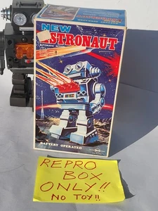 NUR REPRO BOX!!! des Blechspielzeugs 60er Jahre SH Horikawa Japan SUPER ASTRONAUT ROBOTER. - Bild 1 von 6