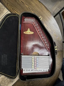 Vintage Chromaharp Autoharp in case Made in Japan - Picture 1 of 11