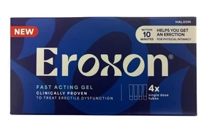 Eroxon Fast Acting Erection StimGel 4x Single Dose Tubes Exp 9/26 or later. - Picture 1 of 2