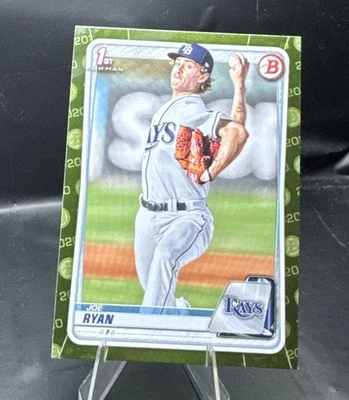 2020 Bowman - Prospects Joe Ryan #BP-117 Camo (RC) - Image 1 of 3