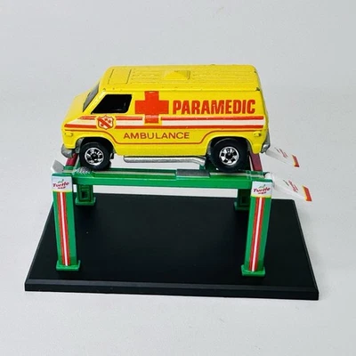 1977 Hot Wheels Flying Colors Парамедик Супер Фургон Литой Автомобиль Blackwall - Изображение 1 из 4
