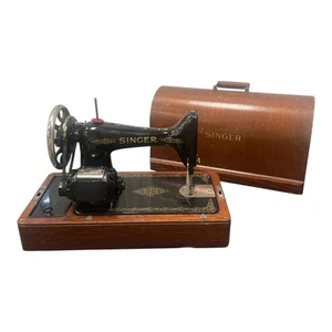 Singer Sewing Machine Antique Vintage1928 Y628518 Collectable Display Hand Crank - Picture 1 of 16