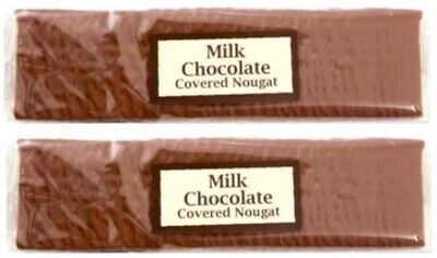 901408 2 X 150g BARS OF THE REAL CANDY CO MILK CHOCOLATE COVERED NOUGAT CANDY • 11.98$