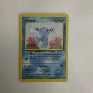 Pokémon TCG Wooper Neo Discovery 71 Regular Unlimited Common - Picture 1 of 2
