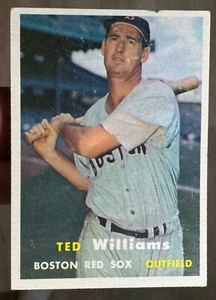 Ted Williams 🔥1957 Topps #1🔥Authentic🔥 No creases Centered Nice Corners💎 - Bild 1 von 8