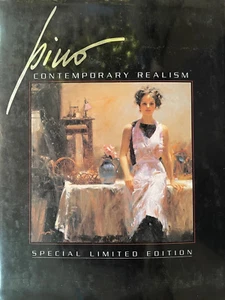 PINO DANGELICO - CONTEMPORARY REALISM 2002 LMT. ED! W/PRINT #30/395 NICE! - Foto 1 di 13