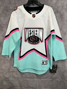 NHL Western Conference Reverse Retro 2023 All-Star Game Jersey Size L/XL White