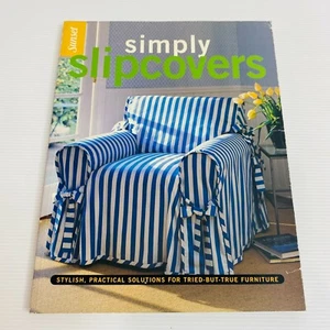 Sunset Simply Slipcovers Paperback Book Simple How To Practical Furnishings - Picture 1 of 10