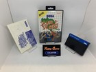 Sega Master System Double Dragon blue cartridge (CIB) PAL