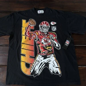 Warren Lotas x NFL Kansas City Chiefs Mahomes T-Shirt Size XL AUTHENTIC RARE - Picture 1 of 7