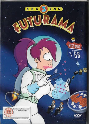 FUTURAMA Complete Series 3 DVD boxset Matt Groening sci-fi THE SIMPSONS cartoon - Image 1 of 2