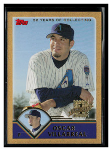 2003 Topps Traded & Rookies Gold #T224 Oscar Villarreal /2003