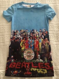 The Beatles - sierżant Koszulka Peppers Album Sublimacja Juniors Medium Vg2