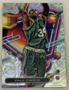 2023-24 Topps Chrome Cosmic #141 Paul Pierce Nucleus Refractor Boston Celtics - Picture 1 of 2