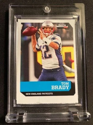 2017 SPORTS ILLUSTRATED FOR KIDS TOM BRADY FOOTBALL CARD SIFK SI #608 QTY!!! - Image 1 of 2