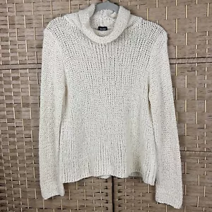 Eileen Fisher Petite Größe PM Pullover Rollkragenpullover Merinowollmischung & italienisches Garn - Bild 1 von 11