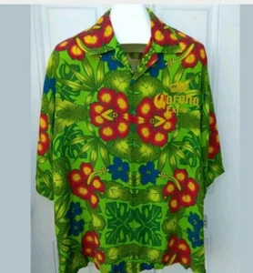 Nueva Camisa de Playa CORONA Extra XXL Rayón XXLGRANDE Estilo Hawaiano  - Imagen 1 de 6
