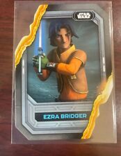 2023 Topps Star Wars Flagship Ezra Bridger #LS-10 Lightsaber Stylings Die Cut