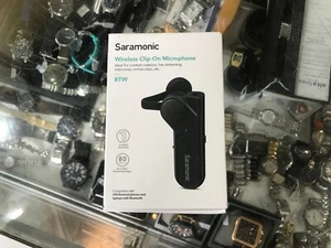 SARAMONIC BTW WIRELESS CLIP-ON MICROPHONE IN BOX - BRAND NEW ! - Zdjęcie 1 z 6