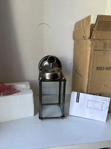 Sea Gull Lighting New Castle 1-Light Antique Brushed Nickel Outdoor Wall Lantern - Picture 1 of 3