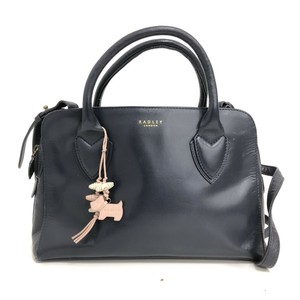 Radley Handbag Medium Shoulder Strap Crossbody Style Navy Smart Casual 041069