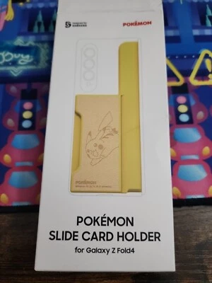 TARJETA DIAPOSITIVA POKEMON Accesorio para Galaxy Z Fold4 Cubierta de pie con bolígrafo Foto 1 de 4