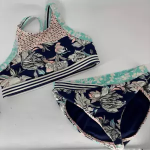 Athleta island time set bikini floreale bambina xl - Foto 1 di 7