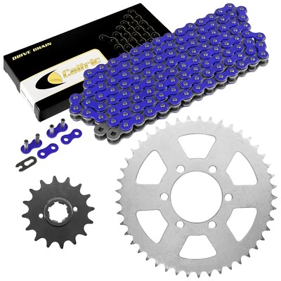 Drive Chain & Sprockets Kit Fits YAMAHA XJ550 Maxim 1981-83 / XJ550R Seca 82 83 - Image 1 of 4