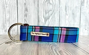 1.5" Luskentyre Handmade Fishtail Martingale Dog Collar Greyhound, Whippet - Picture 1 of 7