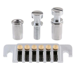TP-6 Style Brücke Stop Bar Vintage 70er Jahre Brücke Saitenhalter für LP Les Paul Gitarre - Bild 1 von 8
