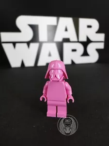 Darth Vader Prototype - Monochrome Dark Pink Star Wars™® ORIGINAL LEGO® Figure - Bild 1 von 1