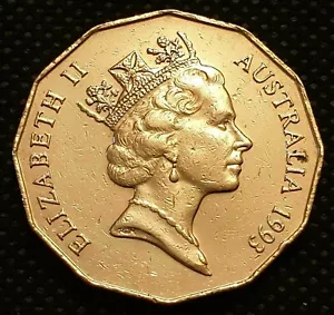 1993 Australian 50 Cent Coin -RARE & EXTREMELY LOW MINTAGE-GREAT COND&FREE POST⭐ - Picture 1 of 6
